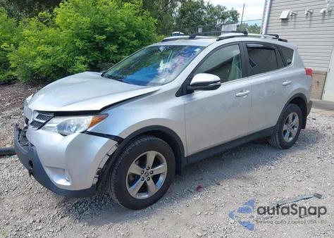 2015 Toyota Rav4 Xle из США, поврежденный, VIN JTMRFREV0FD104682